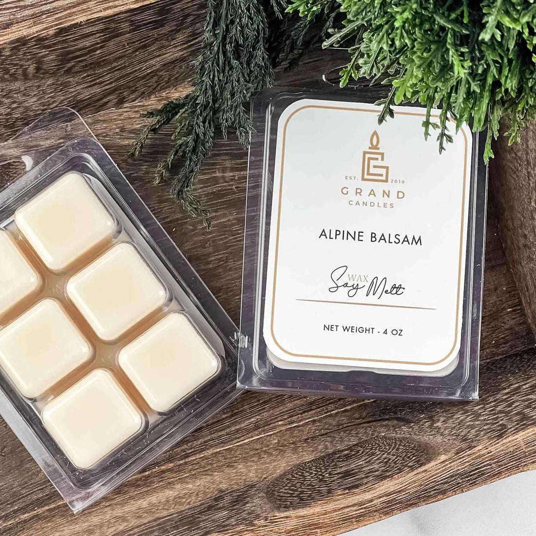 Alpine Balsam Soy Wax Melt Grand Candles LLC