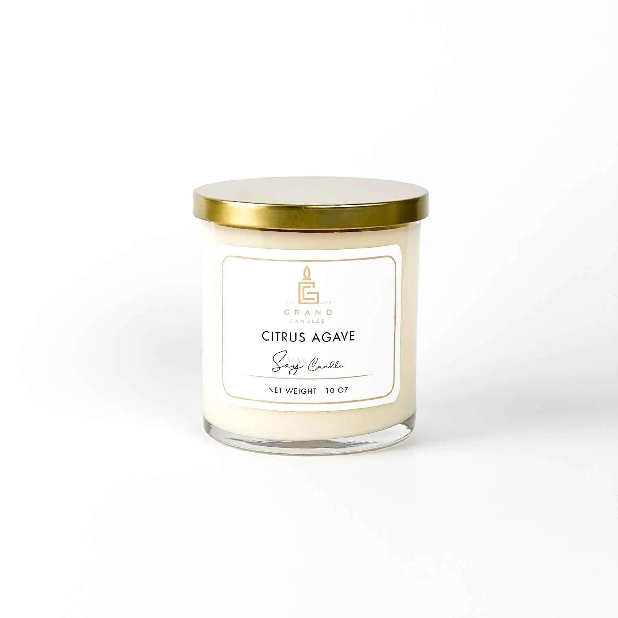 Citrus Agave Candle  - Grand Candles LLC   