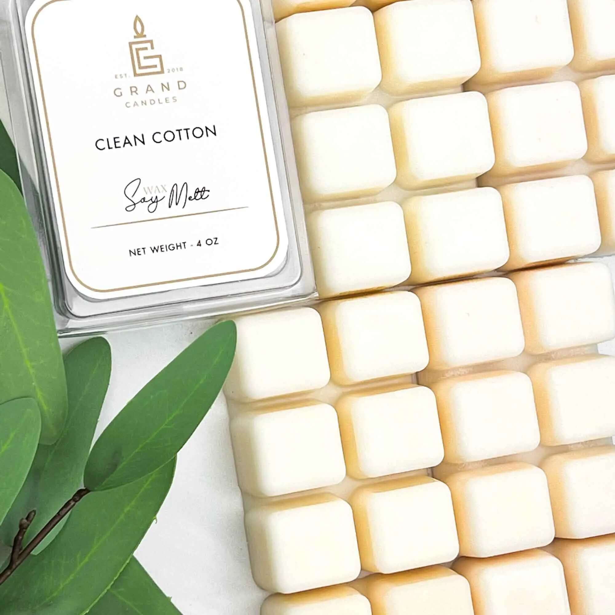 Clean Cotton Soy Wax Melt Grand Candles LLC