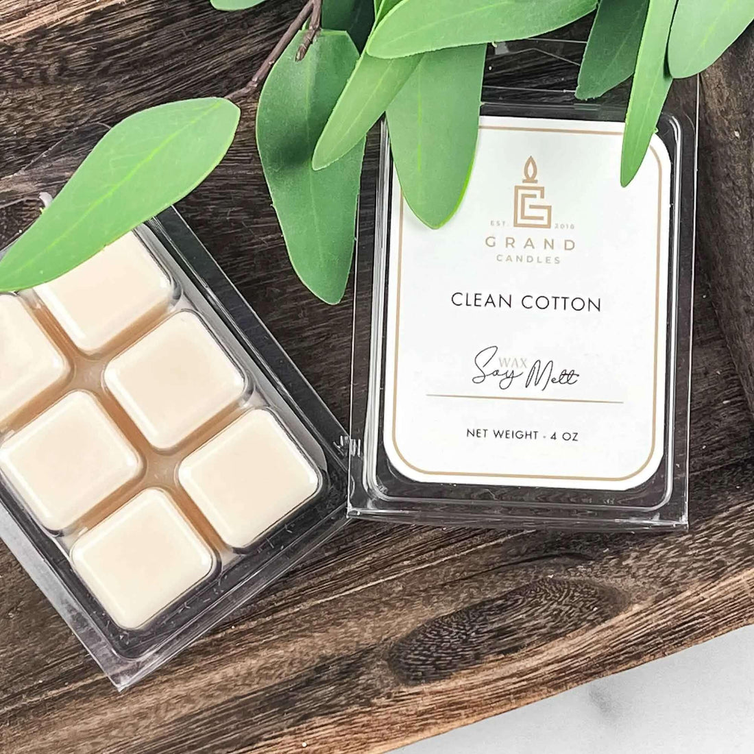 Clean Cotton Soy Wax Melt Grand Candles LLC