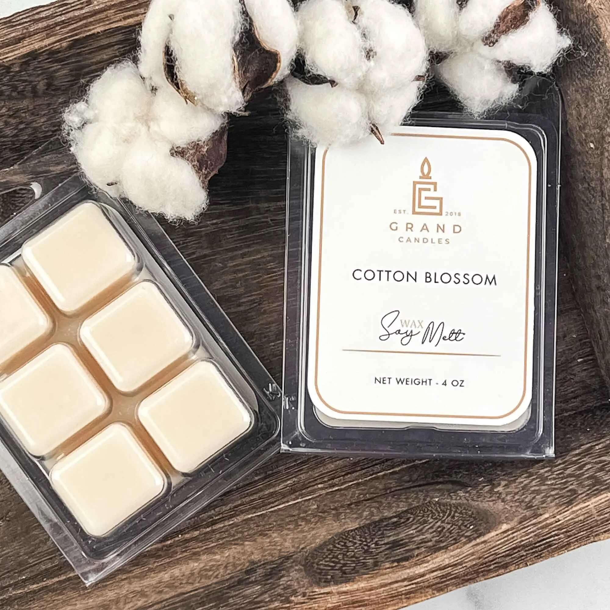 Cotton Blossom Soy Wax Melt Grand Candles LLC