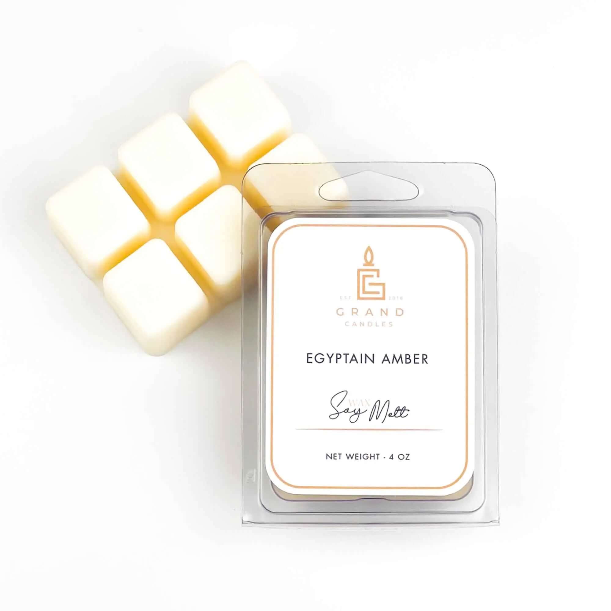 Egyptian Amber Soy Wax Melt  - Grand Candles LLC   
