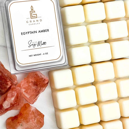 Egyptian Amber Soy Wax Melt Grand Candles LLC