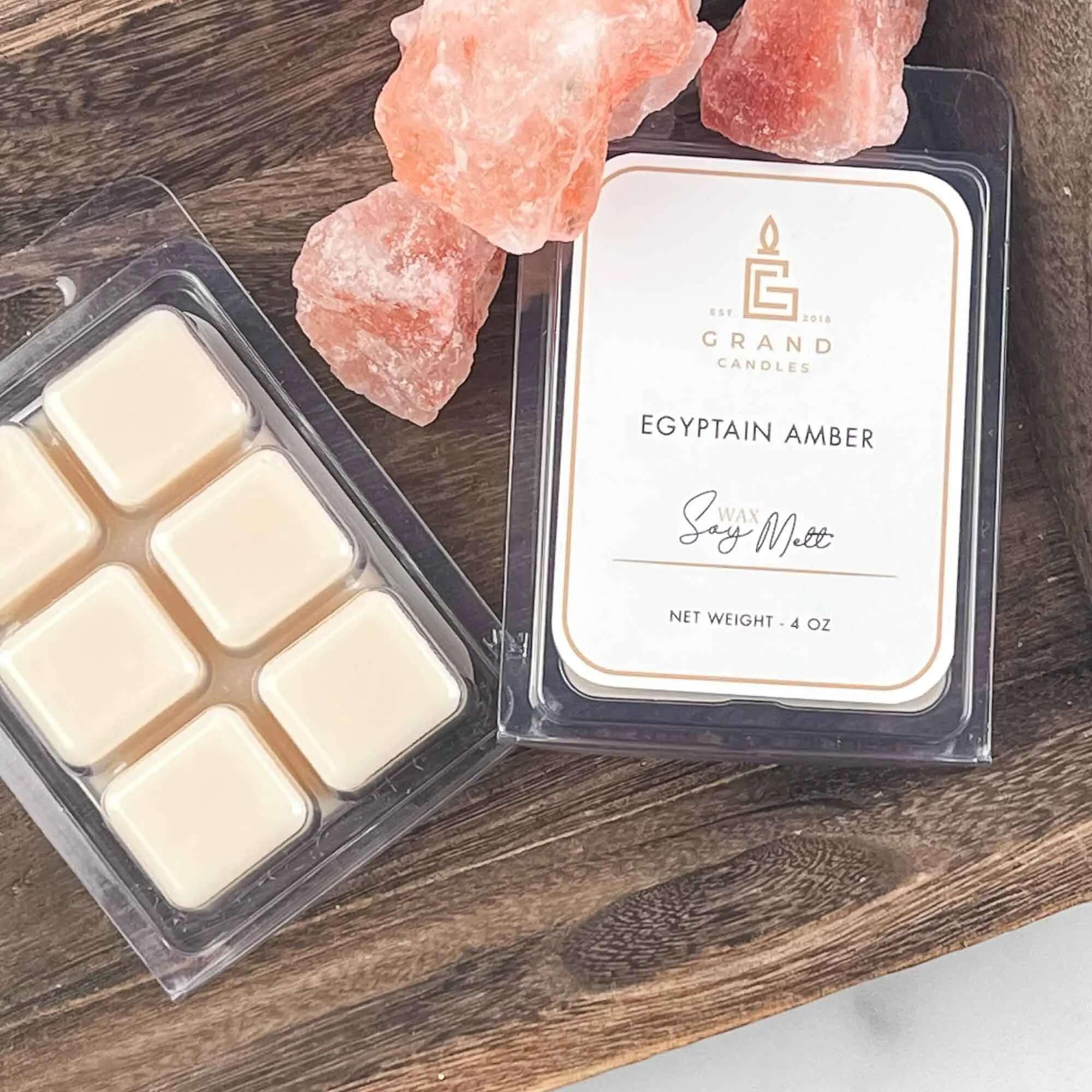 Egyptian Amber Soy Wax Melt  - Grand Candles LLC   