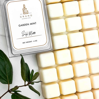 Garden Mint Soy Wax Melt Grand Candles LLC