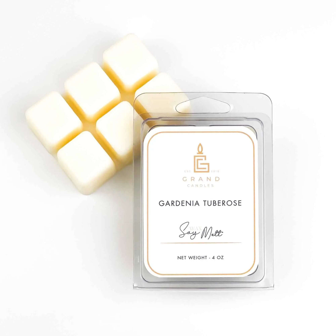 Gardenia Tuberose Wax Melt Grand Candles LLC