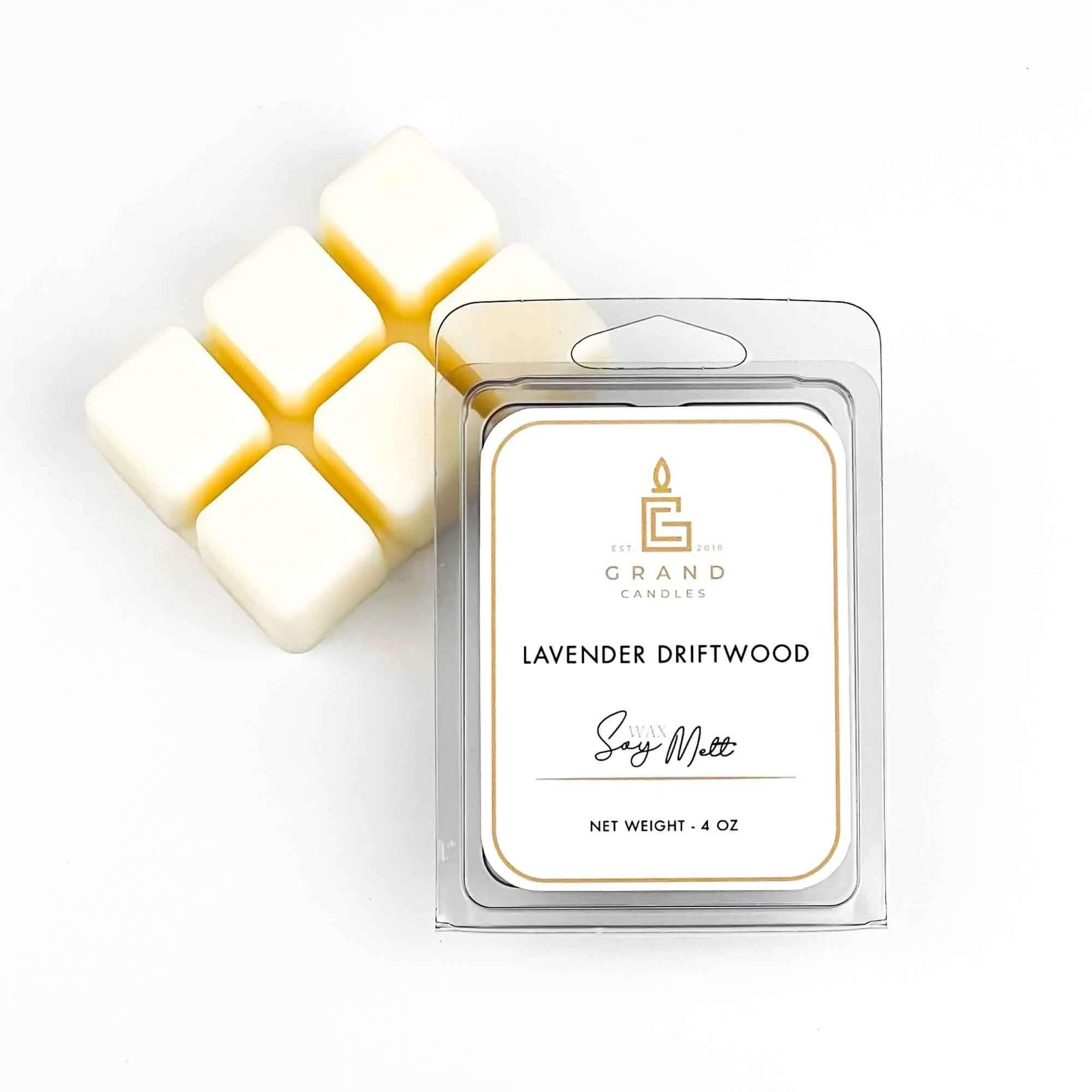 Lavender Driftwood Soy Wax Melt  - Grand Candles LLC   