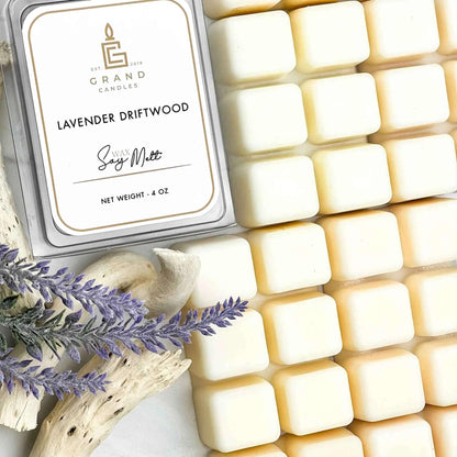 Lavender Driftwood Soy Wax Melt Grand Candles LLC