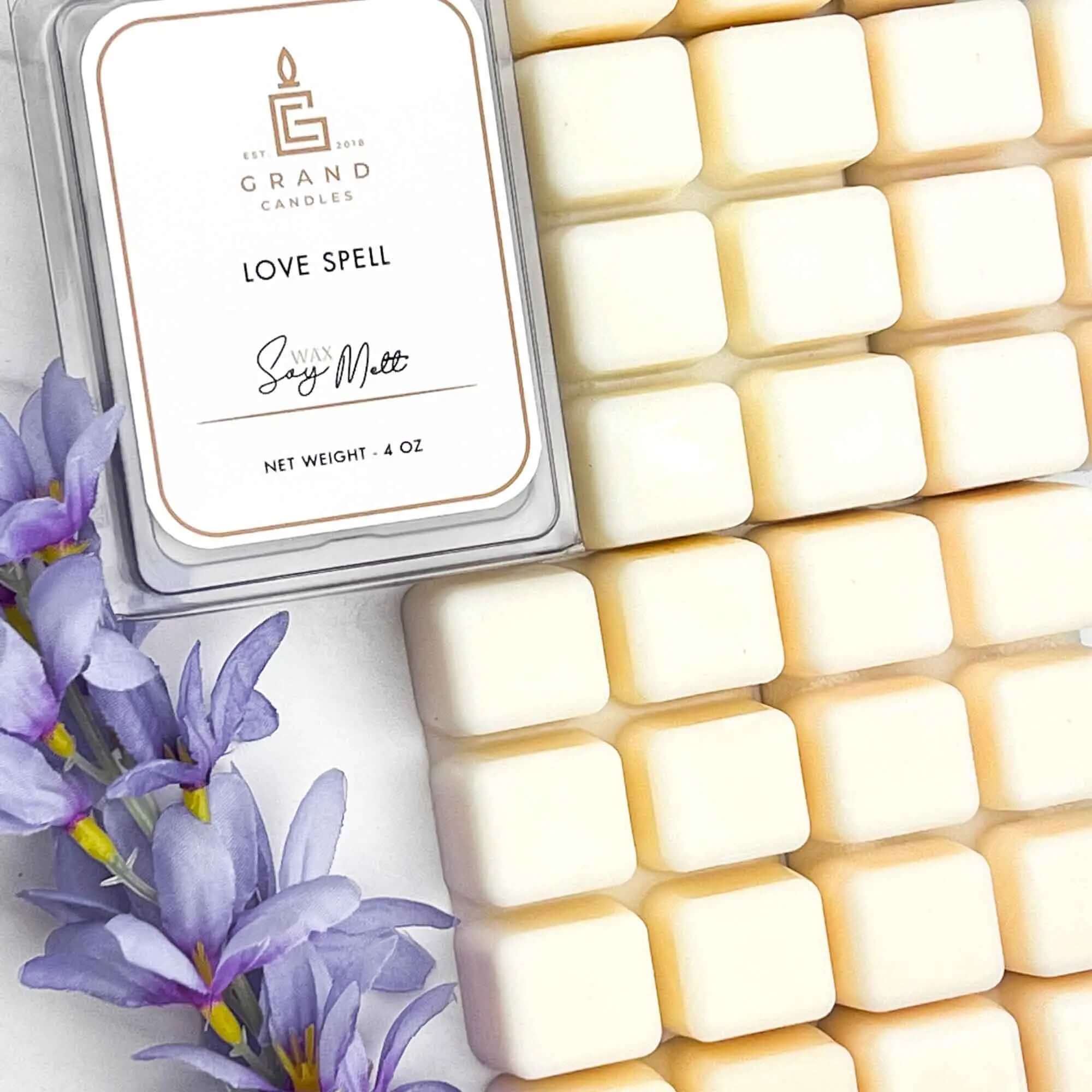 Love Spell Soy Wax Melt Grand Candles LLC