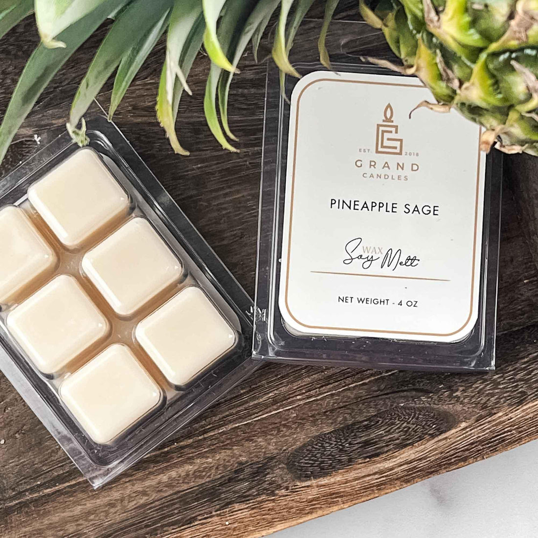 Pineapple Sage Soy Wax Melt