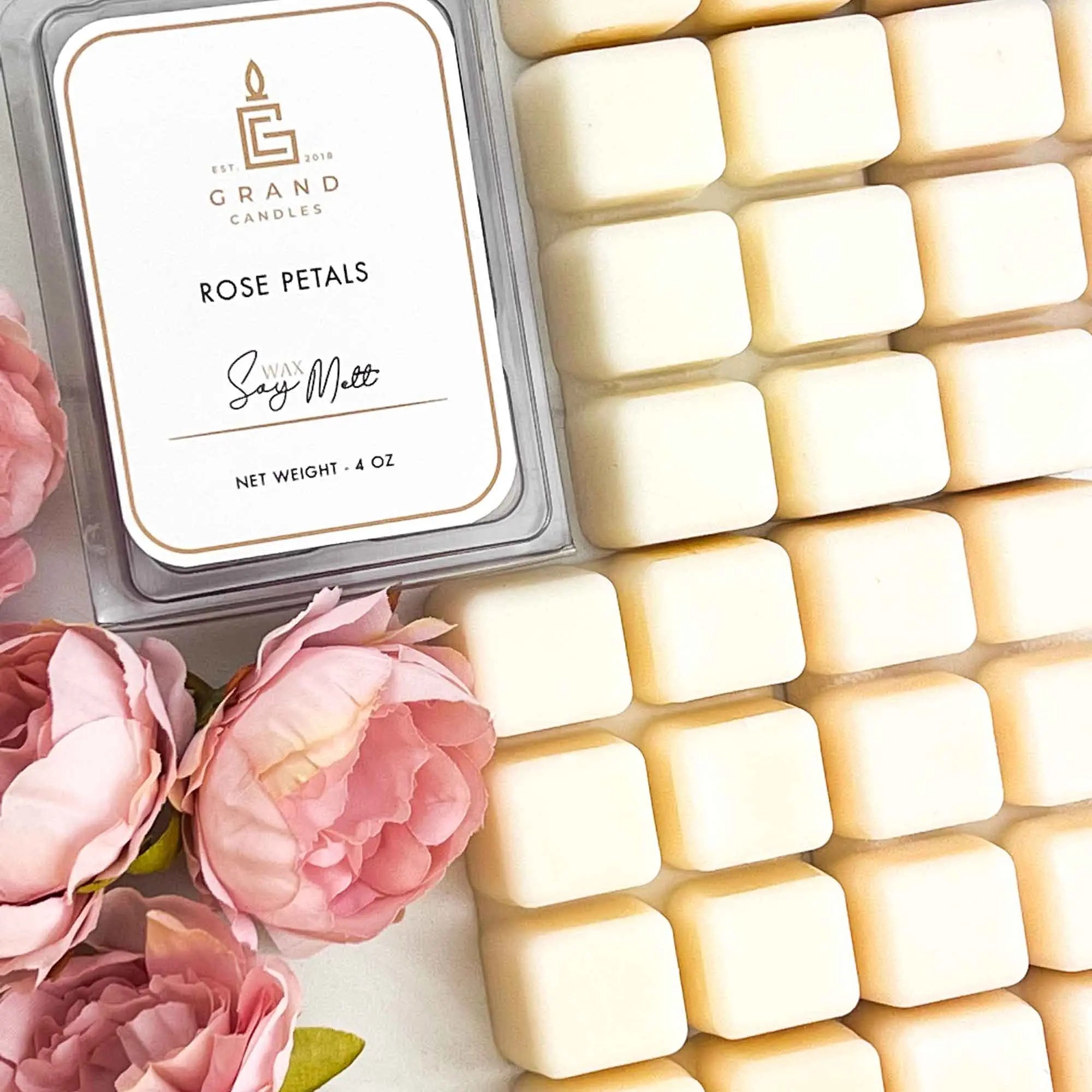 Rose Petals Wax Melt Grand Candles LLC
