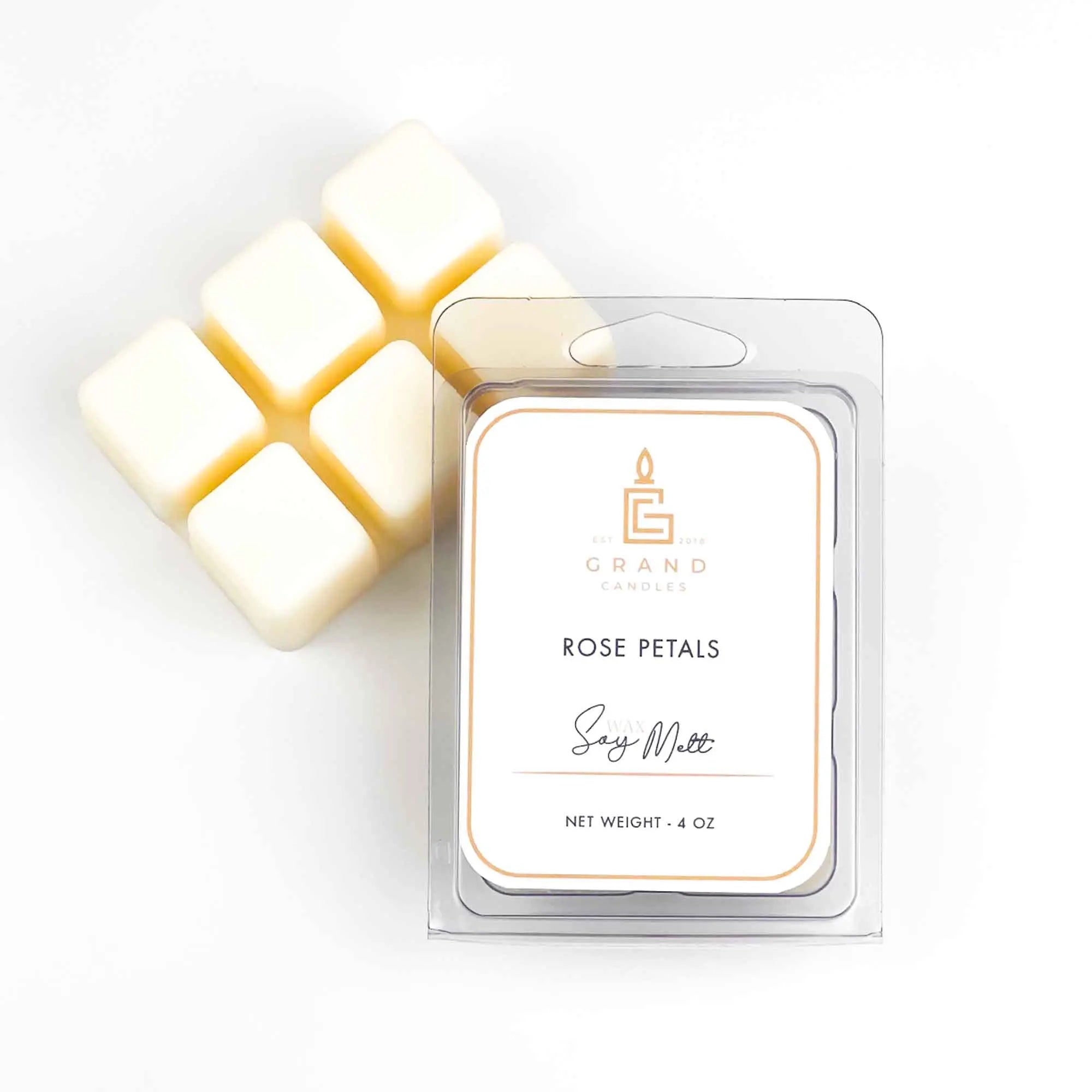 Rose Petals Wax Melt  - Grand Candles LLC   