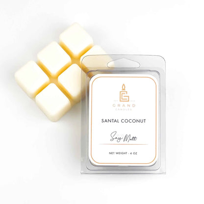 Santal Coconut Soy Wax Melt Grand Candles LLC