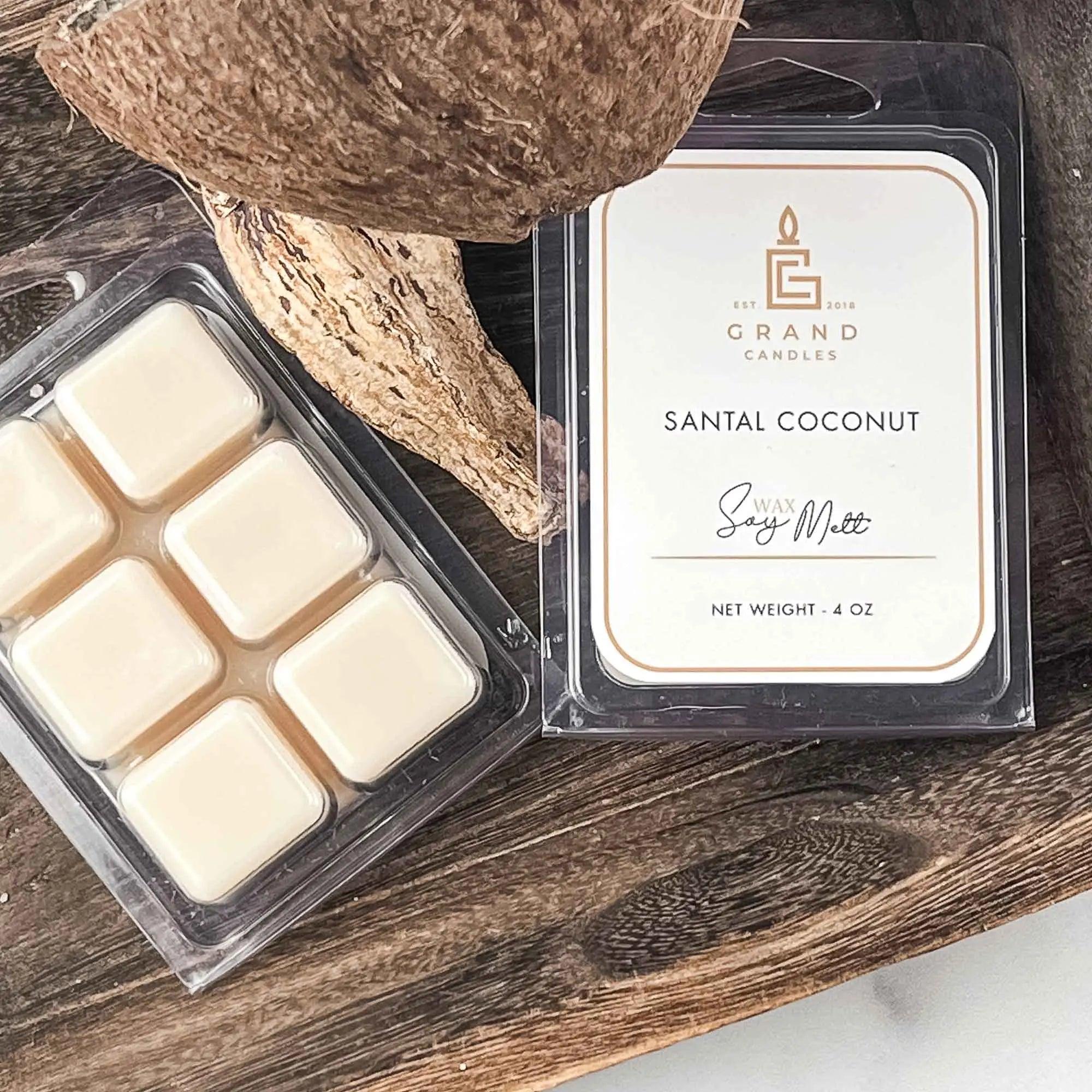 Santal Coconut Soy Wax Melt Grand Candles LLC