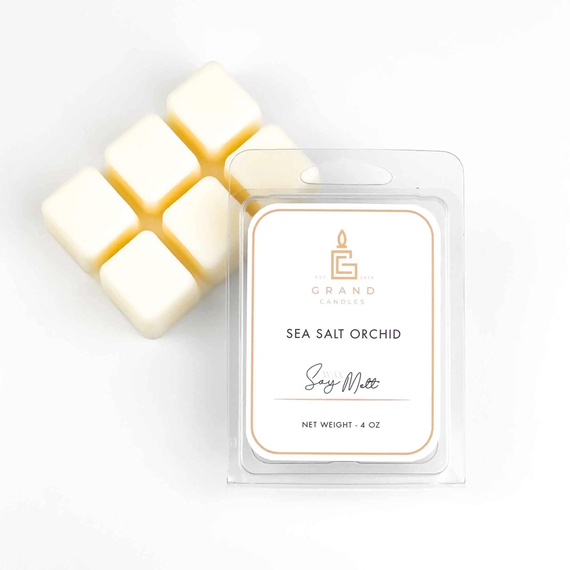 Sea Salt Orchid Wax Melt  - Grand Candles LLC   