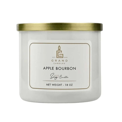 Apple Bourbon Candle Grand Candles LLC