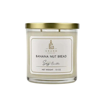 Banana Nut Bread Candle Grand Candles LLC