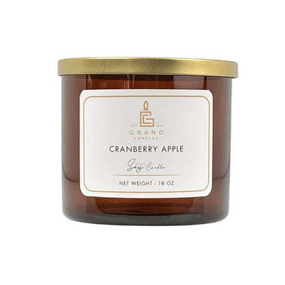Cranberry Apple Candle - Grand Candles LLC