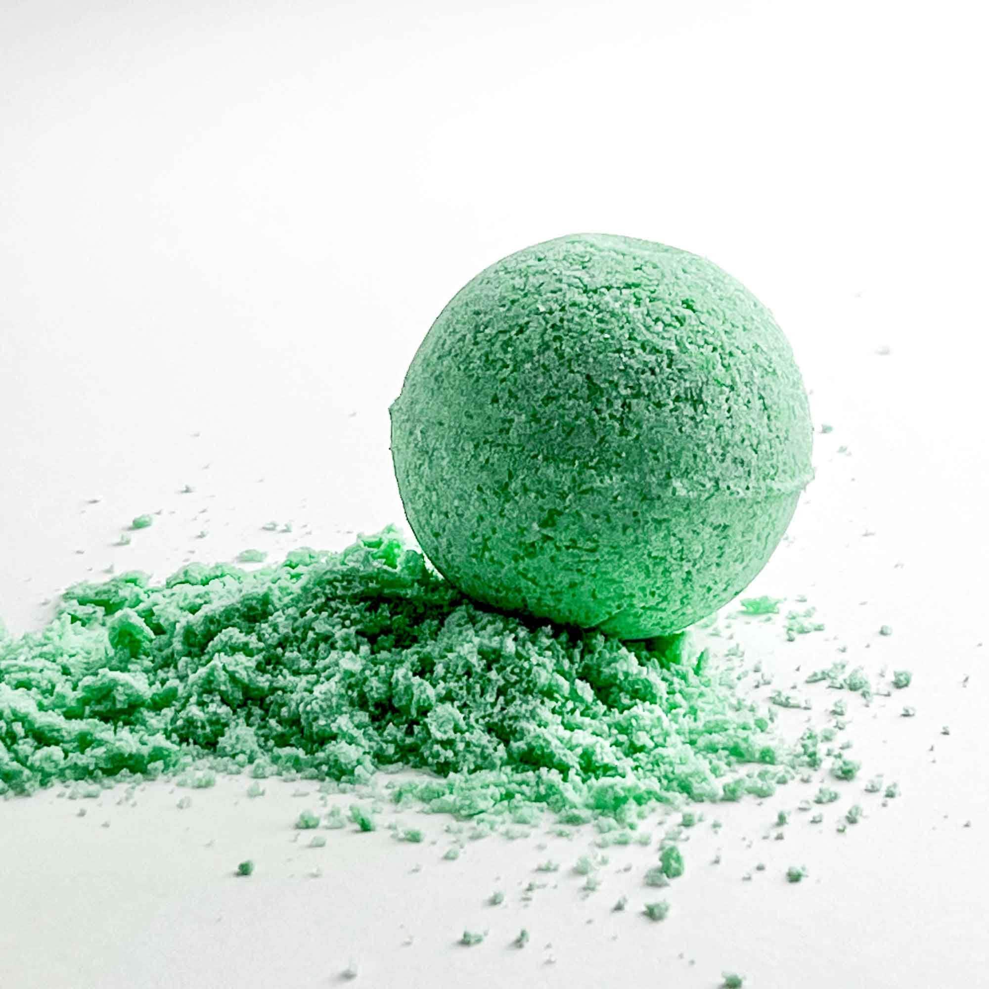 Peppermint Eucalyptus Bath Bomb  - Grand Candles LLC   