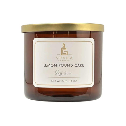 Lemon Pound Cake Candle - Grand Candles LLC