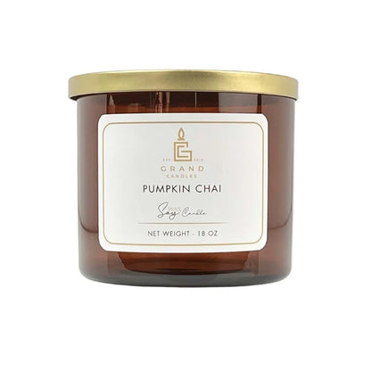 Pumpkin Chai Candle - Grand Candles LLC