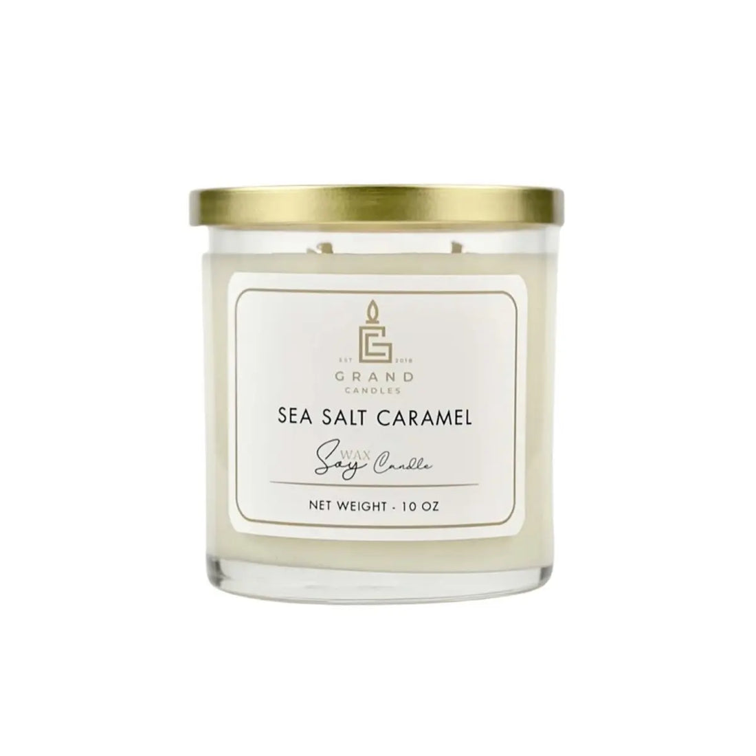 Sea Salt Caramel Candle - Grand Candles LLC