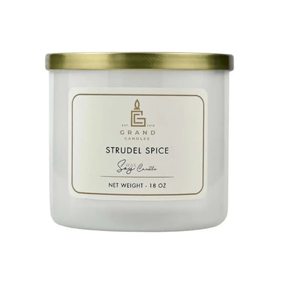 Strudel Spice Candle - Grand Candles LLC
